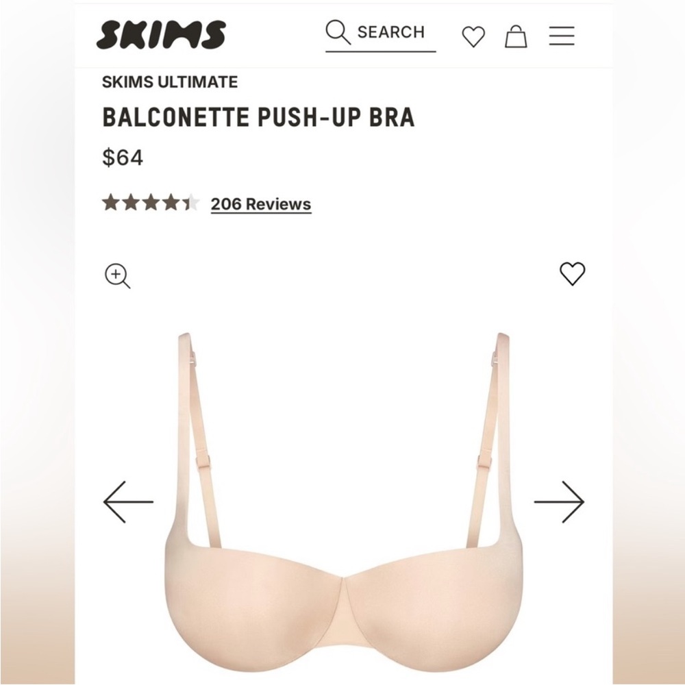SKIMS Ultimate Balconette Bra
